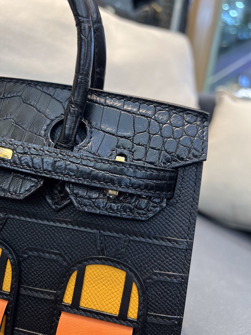 エルメス バーキン スーパーコピー 20cm ヴォーマダム×アリゲーターマット×スイフト